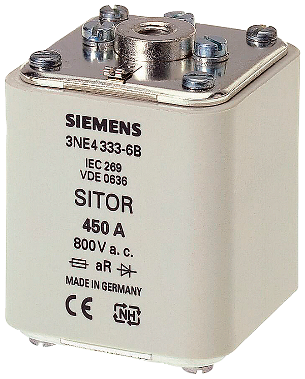 Fusível Sitor Espec 710A 800V 3NE4337-6 SIEMENS
