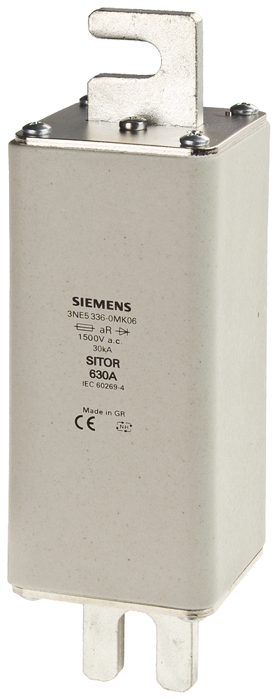 Fusível Sitor M10 Ar 125A 1500Vca 3NE5322-0MK06 SIEMENS