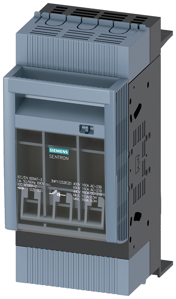 Secc. Fus. 3P 160A 3NP1123-1BC20 SIEMENS
