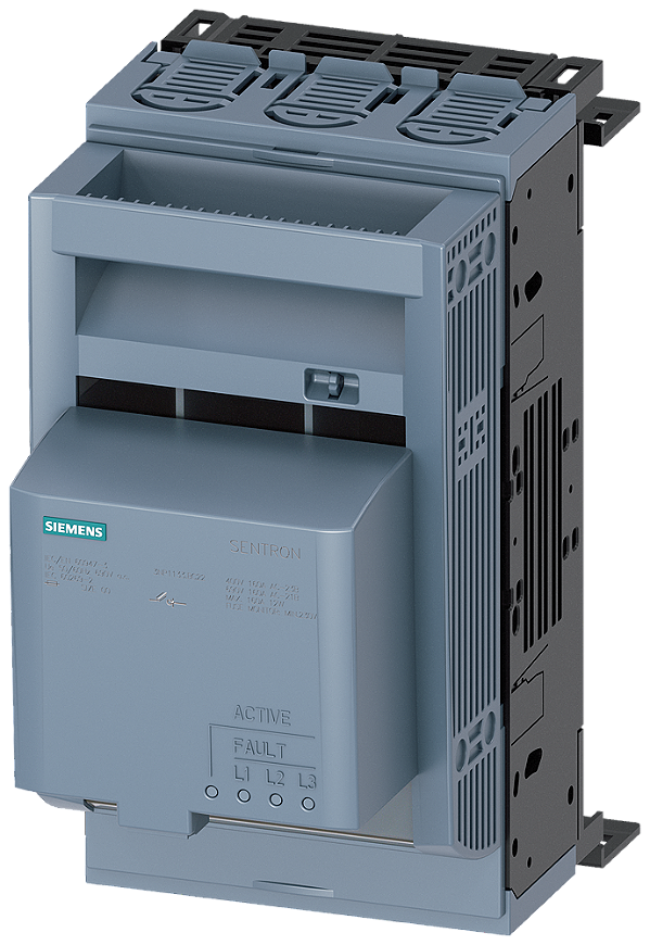 Sentron Seccionadora-Fusível Sob Carga 3NP1 De 3 Polos NH00 160 A Para Sistema De Barramentos Coletores 8US 60mm Terminal De Caixa Monitorização Dos Fusíveis EFM10 Eletrônico Nível Da Cobertura 32/70mm Interruptor-Seccionador De 3NP1133-1BC22 Siemens