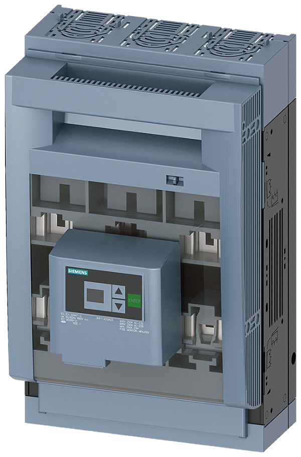 Sentron Seccionadora-Fusível Sob Carga 3NP1 De 3 Polos NH1 250 A Para Estrutura E Instalação Em Placa De Montagem Terminal De Caixa Monitorização Dos Fusíveis EFM20 Eletrônico Nível Da Cobertura 70mm Interruptor-Seccionador De 3NP1143-1DA23 Siemens
