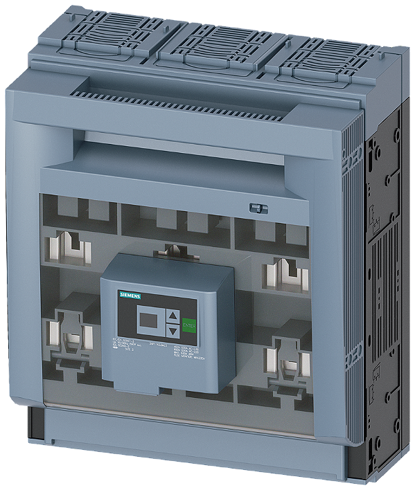 Sentron Seccionadora-Fusível Sob Carga 3NP1 De 3 Polos NH3 630 A Para Estrutura E Instalação Em Placa De Montagem Terminal De Caixa Monitorização Dos Fusíveis EFM20 Eletrônico Nível Da Cobertura 70mm Interruptor-Seccionador De 3NP1163-1DA23 Siemens