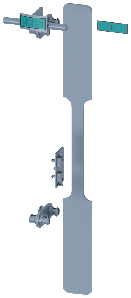Conjunto De Montagem Para Conexão Mecânica De 1 E 3 Polos 3NP1 Para Tamanhos NH1 Até NH3 De Montagem Da Estrutura Acessórios Para Secc Corte Carga Fusível 3NP1 Conjunto De Montagem Sentron 3NP19 Como Acessórios Para Chave 3NP1941-1EC00 Siemens