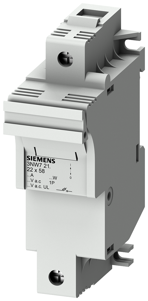 Base Fus Cilind 22X58Mm 100A 1P 3NW7211 Siemens