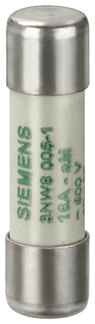 Fusível Cilind 10X38Mm Am 16A 3NW8005-1 Siemens