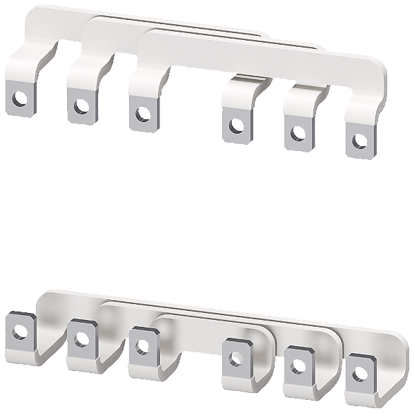 Conjunto De Barras De Ligação Para Combinações Reversoras 5 Do Lado Da Entrada E Da Saída Troca De Fase Do Lado De Saída Simples Eficiente E Sempre Atual - O Sistema De Componentes Modulares Sirius 3RA1953-2A Siemens