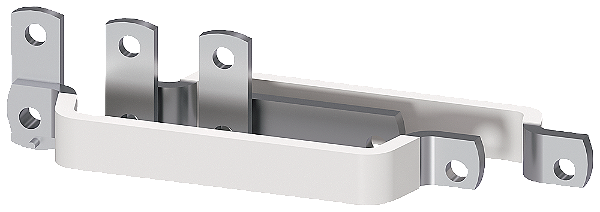 Conjunto De Barras De Ligação Para Combinações Reversoras 7 Do Lado De Alimentação Troca De Fase Simples Eficiente E Sempre Atual - O Sistema De Componentes Modulares Sirius 3RA1973-3D Siemens