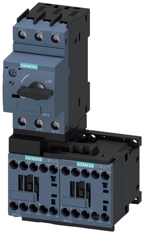 Partida Reversora 1,4 2A 3Ra22101Ba15 3RA2210-1BA15-2BB4 SIEMENS