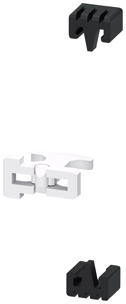 Dispositivo De Ligação Mecânica Bloqueio Lateral Para Contator 1 Composto De 2 Conectores E 1 Armadura Magnética Para 1 Combinação Simples Eficiente E Sempre Atual - O Sistema De Componentes Modulares Sirius 3RA2912-2H Siemens