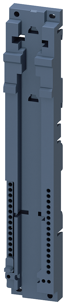 Adaptador Do Trilho De Proteção Tamanho S00 S0 Para Fixação Mecânica De Disjuntor E Contator De Encaixe Em Trilho De Proteção Ou Para Fixação Roscada Simples Eficiente E Sempre Atual - O Sistema De Componentes Modulares Sirius 3RA2922-1AA00 Siemens