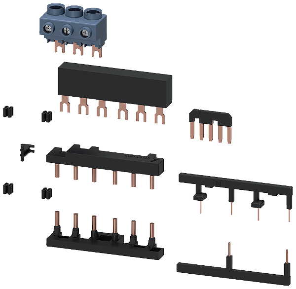 Conjunto De Cabeamento Para Conexão Parafusada Elétrico E Mecânico Inclusive Mecânico Bloqueio Para Motor De Arranque Yd Com Terminal De Alimentação De 3 Fases Simples Eficiente E Sempre Atual - O Sistema De Componentes Modulares 3RA2924-2BB1 Siemens