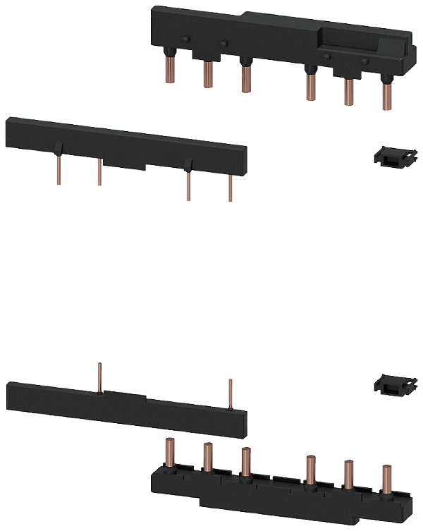Conjunto De Cabeamento Para Conexão Parafusada Elétrico E Mecânico Para Motor De Partida Reversa S2 Simples Eficiente E Sempre Atual - O Sistema De Componentes Modulares Sirius 3RA2933-2AA1 Siemens