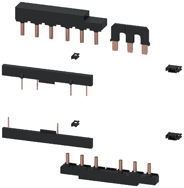 Conjunto De Cabeamento Para Conexão Parafusada Elétrico E Mecânico Para Estrela-Triângulo S2/S2/S2 Simples Eficiente E Sempre Atual - O Sistema De Componentes Modulares Sirius 3RA2933-2BB1 Siemens