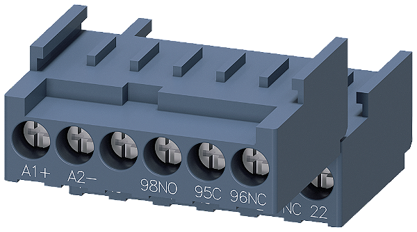 Terminais Do Circuito De Corrente De Comando 3RA61 Técnica De Parafusamento 2 Terminais Por Embalagem Simples Eficiente E Sempre Atual - O Sistema De Componentes Modulares Sirius 3RA6920-1B Siemens