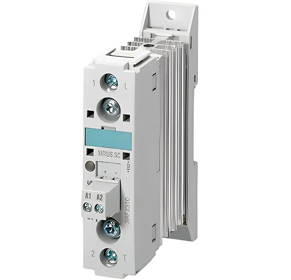 Contator Semicondutor De 1 Fase Ca 15 / 6 A / 40 C 24-230 V / 110-230 V Ca Com Ligação Instantânea Protecção Semi-Condutor Sirius 3RF23 Para A Comutação De Cargas Óhmicas/Indutivas Por Exemplo De Aquecedores Ou Válvulas Numa 3RF2310-1BA22 Siemens