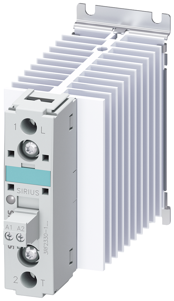 Contator Semicondutor De 1 Fase Ca 51 / 30 A / 40 C 48-600 V / 24 V Cc Conexão Parafusada Protecção Semi-Condutor Sirius 3RF23 Para A Comutação De Cargas Óhmicas/Indutivas Por Exemplo De Aquecedores Ou Válvulas Numa Unidade De 3RF2330-1AA06 Siemens