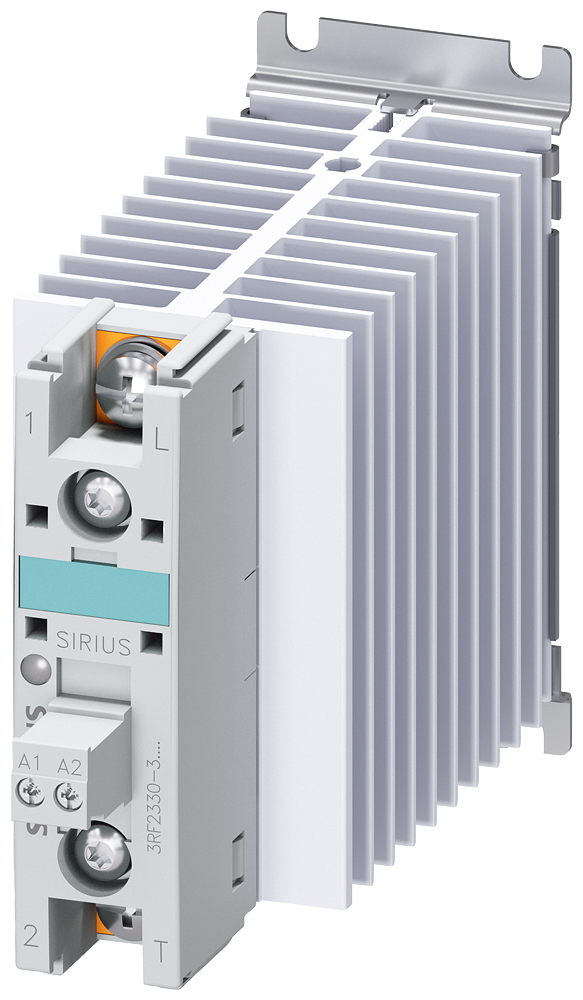 Contator Semicondutor De 1 Fase Ca 51 / 30 A / 40 C 48-460 V / Cc 4-30 V Conexão Do Cabo Anelar Protecção Semi-Condutor Sirius 3RF23 Para A Comutação De Cargas Óhmicas/Indutivas Por Exemplo De Aquecedores Ou Válvulas Numa 3RF2330-3AA44 Siemens