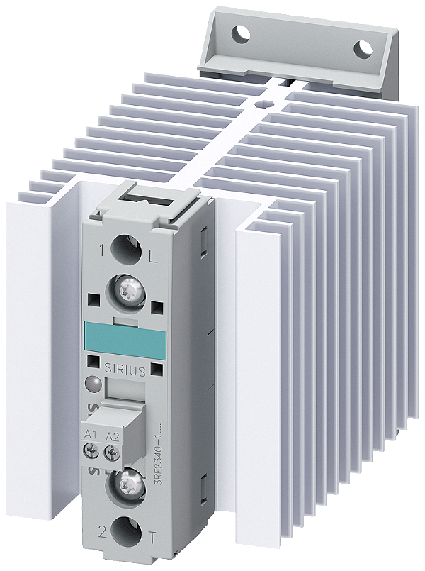 Contator Semicondutor De 1 Fase Ca 51 / 40 A / 40 C 24-230 V / 24 V Cc Conexão Parafusada Protecção Semi-Condutor Sirius 3RF23 Para A Comutação De Cargas Óhmicas/Indutivas Por Exemplo De Aquecedores Ou Válvulas Numa Unidade De 3RF2340-1AA02 Siemens