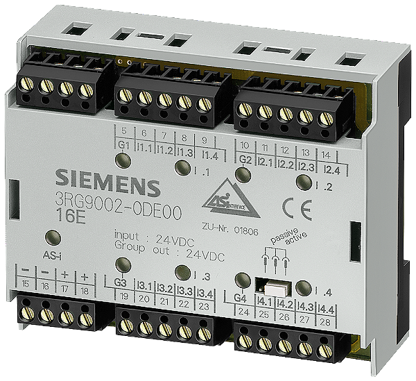 Modulo Ip20 Asi 16 Entradas Digitais Pnp 3RG9002-0DE00 SIEMENS