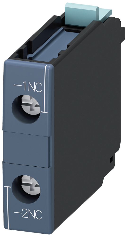 Interruptor Auxiliar Do Lado Frontal 1 Contato Normalmente Fechado Conexão Parafusada Para Contatores Interruptor Auxiliar Sirius 3RH19 Para A Ampliação De Contactos Auxiliares No Circuito De Corrente De Comando Este Interruptor 3RH1921-1CA01 Siemens