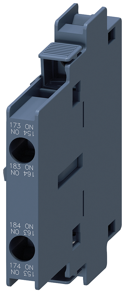 Segundo Lateral Interruptor Auxiliar 2 Contatos Normalmente Abertos Conexão Parafusada Para Contatores Interruptor Auxiliar Sirius 3RH19 Para A Ampliação De Contactos Auxiliares No Circuito De Corrente De Comando Este 3RH1921-1KA20 Siemens