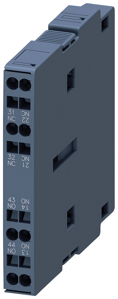 Primeiro Interruptor Auxiliar Lateral 1 Contato Normalmente Aberto 1 Contato Normalmente Fechado Em Caixa Eletronicamente Adequado Conexão De Mola Para Contatores Interruptor Auxiliar Sirius 3RH19 Para A Ampliação De Contactos 3RH1921-2DE11 Siemens
