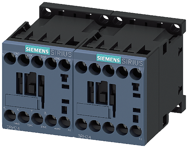 Contator Aux. 2Na+2Nf 230Vca 50/60Hz 3RH2422-1AP00 SIEMENS