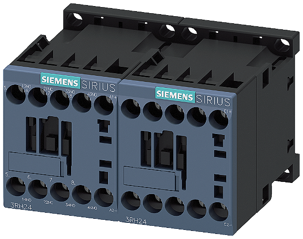 Contator Aux. 3Na+1Nf 125Vcc 3RH2431-1BG40 SIEMENS