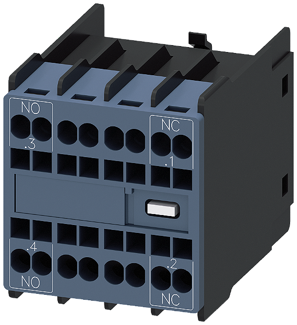 Interruptor Auxiliar Eletronicamente Adequado No Lado Frontal 1 Na + 1 Nf 3/ 4 --/-- --/-- 1/ 2 Caminho De Corrente 1 Na Eletronicamente Adequado -- -- 1 Nf Eletronicamente Adequado Terminal De Mola Para Contatores E Contatores 3RH2911-2NF11 Siemens