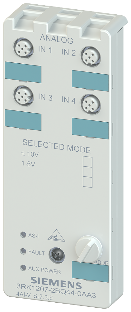 Mod. Asi K60,4 Ea, +/ 10V 3RK1207-2BQ44-0AA3 SIEMENS