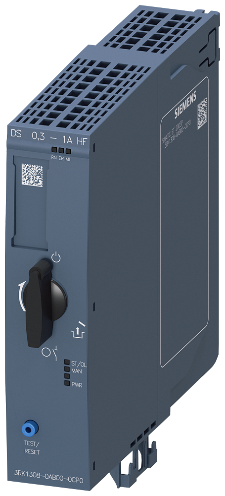 Motor De Partida Direta De Característica Superior Comutável Eletronicamente Proteção Eletrônica De Sobrecarga Até 0,25 Kw / 400 V Faixa De Ajuste 0,3 1A Profienergy Opção 3DI/módulo Lc Dispositivos De Arranque Direto 3RK1308-0AB00-0CP0 Siemens