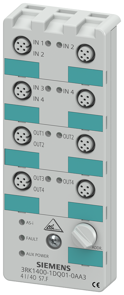 Mód.Dig.K60,Pnp,Emáx200Ma,S1A,24Vcc,Yii 3RK1400-1DQ01-0AA3 SIEMENS