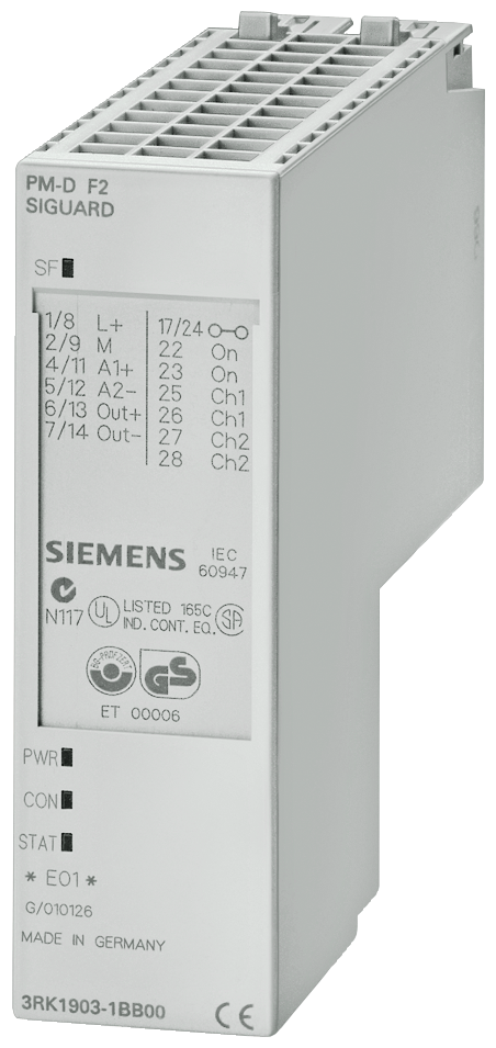 Modulo Potencia Safety Et200S Pmd F2 3RK1903-1BB00 Siemens