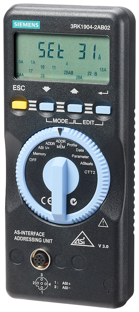 Unidade Enderecamento Asi V3.0 3RK1904-2AB02 SIEMENS