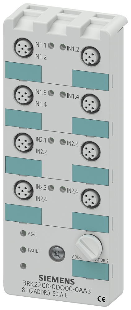 Mod. Asi A/B, K60,8E, Yii 3RK2200-0DQ00-0AA3 SIEMENS