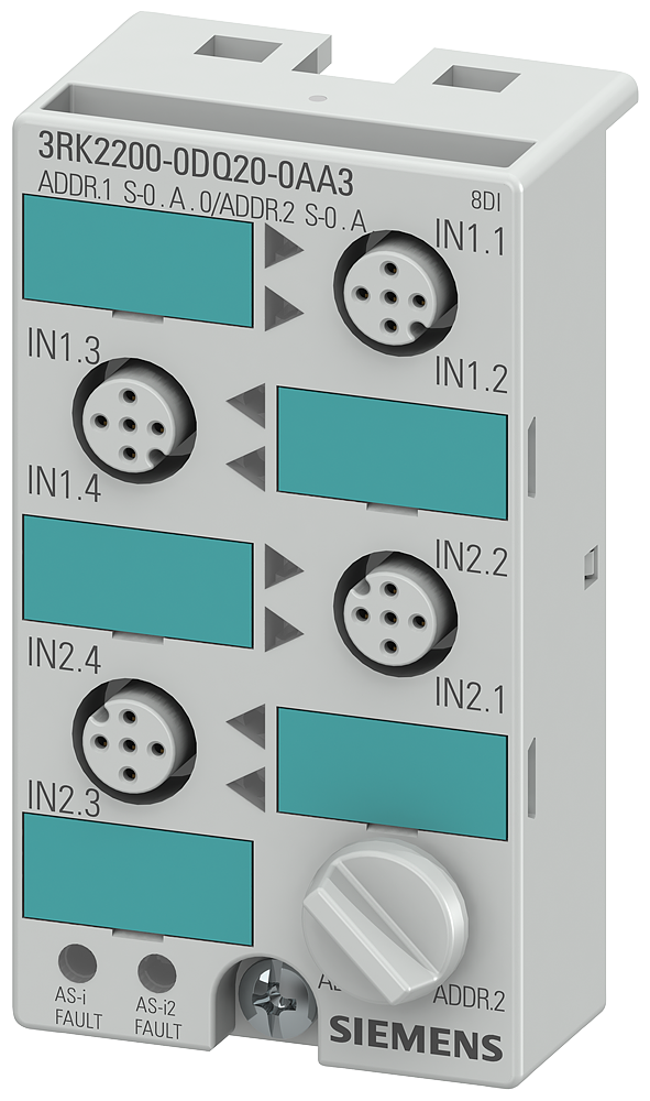 Mod. Asi A/B, K45, 8E 3RK2200-0DQ20-0AA3 SIEMENS