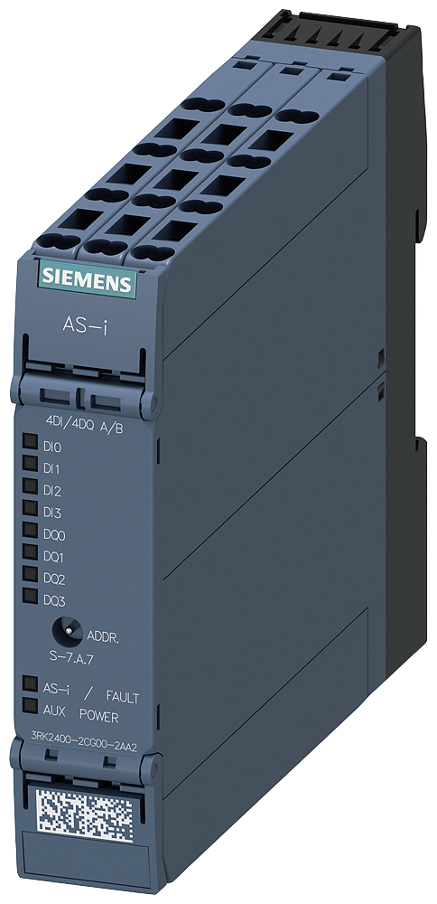 Modulo Asi Slimline 22,5Mm 4E/4S, A/B 3RK2400-2CG00-2AA2 SIEMENS