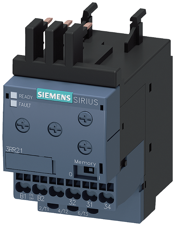 Relé De Monitoramento Montável Em Contator Tamanho S00 Básico Ajustável Analogicamente Motonitoração De Corrente Aparente 1,6-16 A 20-400 Hz De 2 Fases Alimentação 24-240 V Ca/Cc 1 Contato Inversor Motonitoramento De Valor 3RR2141-2AW30 Siemens