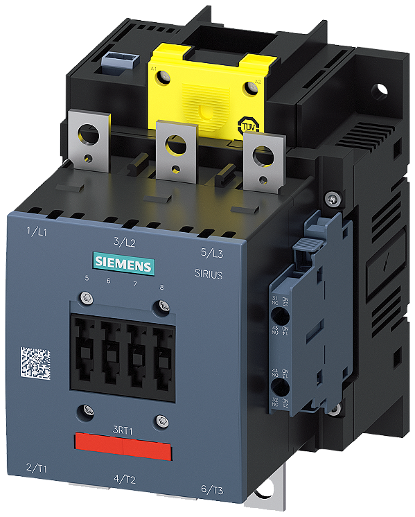 Contator De Potência CA-3e/CA-3 150 A 75 Kw / 400 V Ca 50-60 Hz / Cc Uc 200-277 V X 0,8-1,1 F-Clp Entrada 24 V Cc De 3 Polos Contatos Auxiliares 2 Na + 2 Nf Unidade Propulsora Eletrônica Corrente Principal Barramento Circuito 3RT1055-6SP36 Siemens