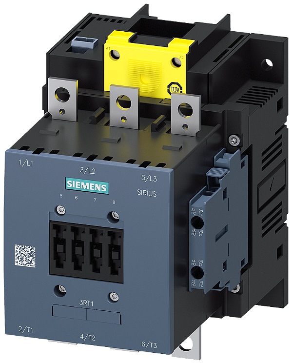 Contator De Potência CA-3e/CA-3 185 A 90 Kw / 400 V Ca 50-60 Hz / Cc Uc 200-277 V X 0,8-1,1 F-Clp Entrada 24 V Cc De 3 Polos Contatos Auxiliares 2 Na + 2 Nf Unidade Propulsora Eletrônica Corrente Principal Barramento Circuito 3RT1056-6SP36 Siemens