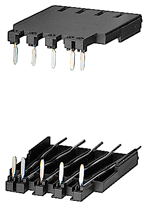 Adaptador Para Pino De Solda Para Montagem De Contatores Em Placas De Circuito Impresso Conjunto De Montagem De Dois Adaptadores Para Contatores 1 E Contatores Auxiliares Simples Eficiente E Sempre Atual - O Sistema De 3RT1916-4KA1 Siemens