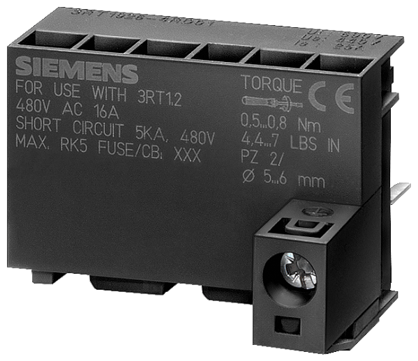 Adaptador Para Ficha Multipolar Do Motor 3RT1900-4RE01 Para Contatores 3RT202 E Disjuntor 2 Simples Eficiente E Sempre Atual - O Sistema De Componentes Modulares Sirius 3RT1926-4RD01 Siemens