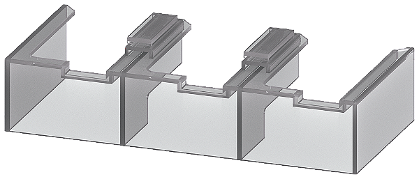 Tampa Da Conexão No Terminal Com Moldura De 3RW405 3RW442 3RW443,3RW507 Simples Eficiente E Sempre Atual - O Sistema De Componentes Modulares Sirius 3RT1956-4EA2 Siemens