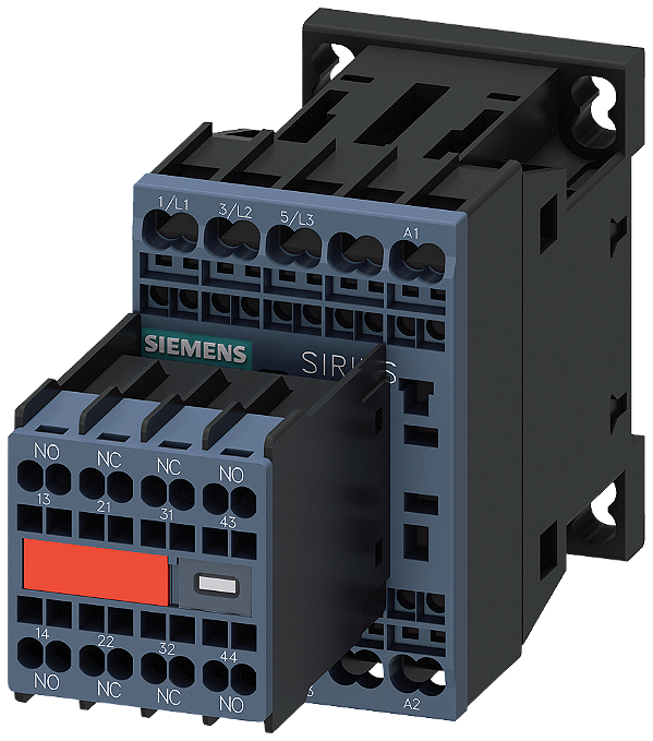Contator Ac3:7A 2Na+2Nf 24Vcc Suva 3RT2015-2BB44-3MA0 SIEMENS