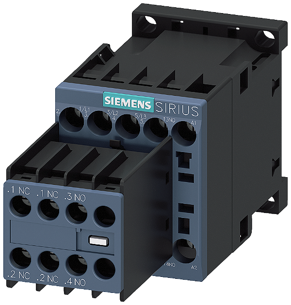 Contator Ac3:9A 2Na+2Nf 24Vcc 3RT2016-1BB44 SIEMENS