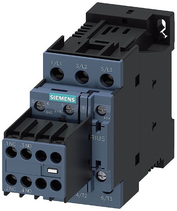 Contator Ac3:38A 2Na+2Nf 24Vcc 3RT2028-1BB44 SIEMENS