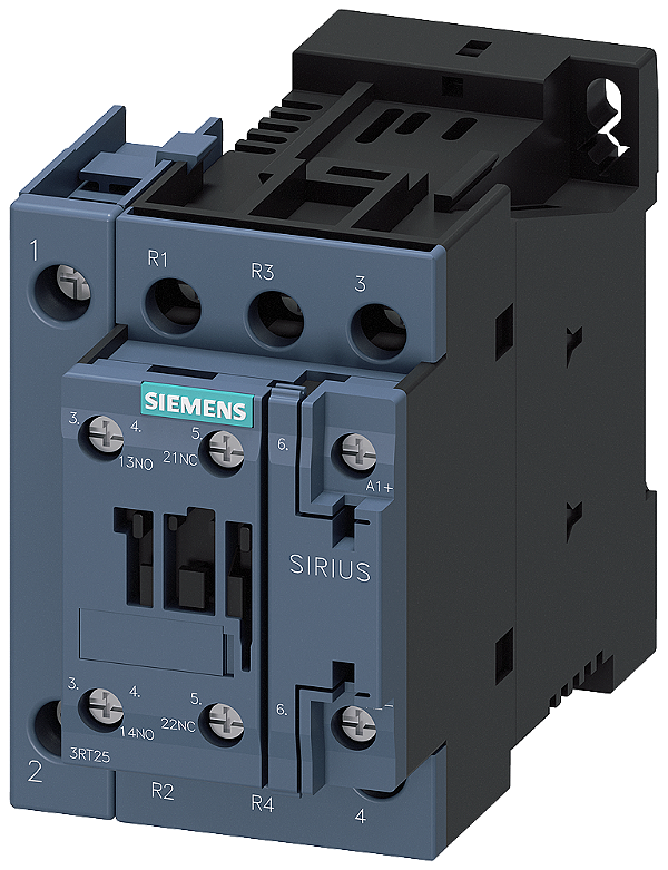 Contator 4P(2Na+2Nf) Ac3:25A 230Vdc 3RT2526-1BP40 SIEMENS