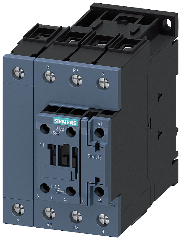 Contator 4P(2Na+2Nf) Ac3:35A 24V 50Hz 3RT2535-1AB00 SIEMENS