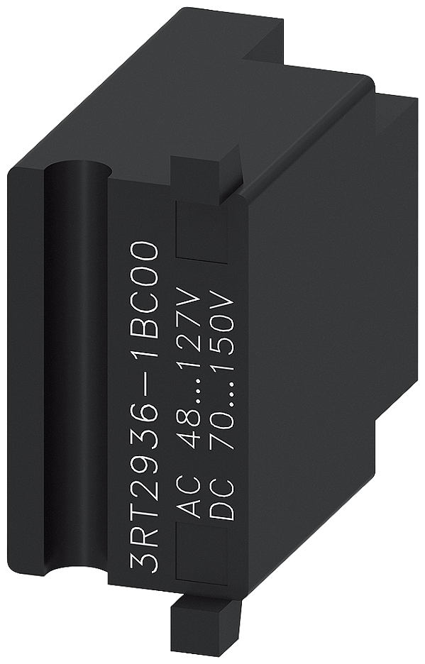 Limitador De Sobretensão Varistor Ca 48-127 V 50/60 Hz Cc 70-150 V Para Contatores 3 E 4 Graças Ao Compartimento De Instalação Já Disponível No Contactor O Limitador De Sobretensão Pode Ser Inserido Muito Facilmente E Sem 3RT2936-1BC00 Siemens