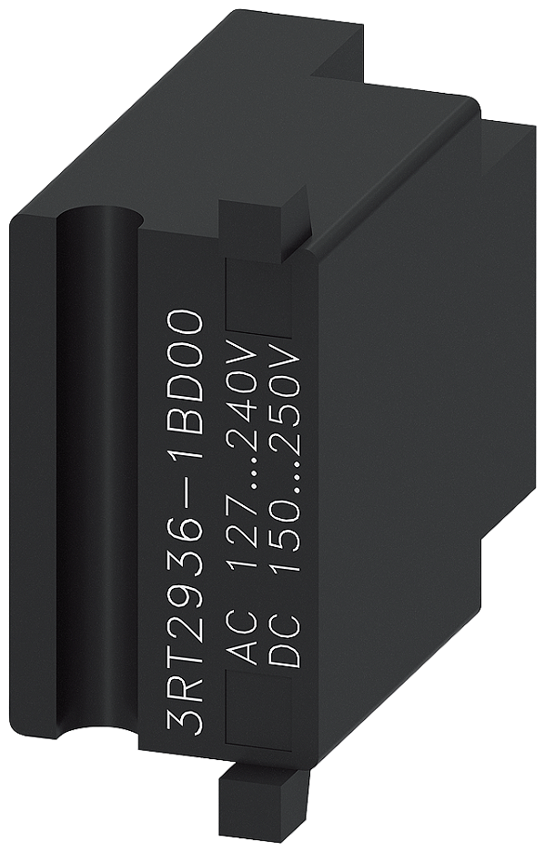 Limitador De Sobretensão Varistor Ca 127-240 V 50/60 Hz Cc 150-250 V Para Contatores 3 E 4 Graças Ao Compartimento De Instalação Já Disponível No Contactor O Limitador De Sobretensão Pode Ser Inserido Muito Facilmente E Sem 3RT2936-1BD00 Siemens